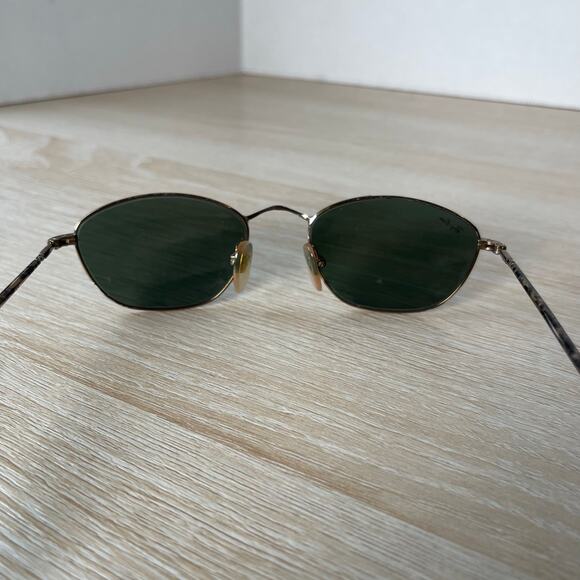 Vintage B&L Ray-Ban W2656 PPAS Sunglasses READ Slim Line Marble Brown RARE! - Picture 5 of 12